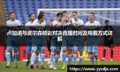 卢加诺与皮尔森精彩对决直播时间及观看方式详解